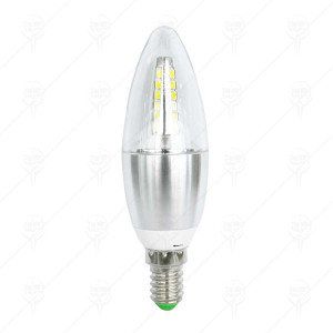 LAMPA LED E27 5W 400LUM; 3500K C37; KL