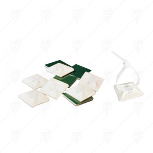 CLIP FOR CABLE TIE 100PCS 2.8*2.8CM CLIP FOR CABLE TIE 100PCS 2.8*2.8CM