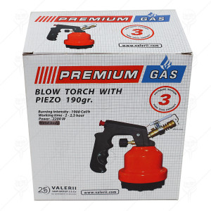 CARTRIDGE TORCH WITH PIEZO 190gr CARTRIDGE TORCH WITH PIEZO 190gr