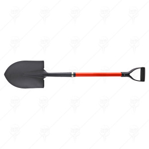 ПРАВА ЛОПАТА HERLY С ФИБЪРНА ДРЪЖКА И РЪКОХВАТКА