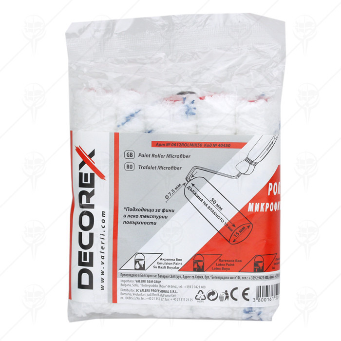 MICROFIBER PAINT ROLLER REFILL 50x10x1 MICROFIBER PAINT ROLLER REFILL 50x10x1