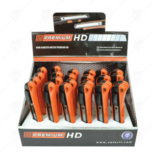 НОЖ МАКЕТЕН МЕТАЛЕН PREMIUM HD 18 мм НОЖ МАКЕТЕН МЕТАЛЕН PREMIUM HD 18 мм