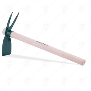 TWO PRONG FLOWER HOE WITH HANDLE