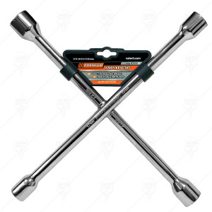 CROSS TYPE WHEEL NUT WRENCH 17x19x21x23mm PREMIUM CROSS TYPE WHEEL NUT WRENCH 17x19x21x23mm PREMIUM