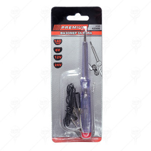 CAR VOLTAGE TESTER 6-12-24V PREMIUM CAR VOLTAGE TESTER 6-12-24V PREMIUM