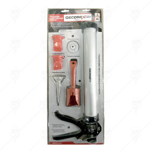 SET PROFESIONAL DE MORTARE ȘI PISTOL DE CHIUT DECOREX HD