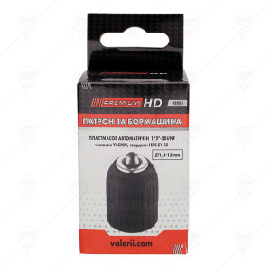 AUTOMATIC PLASTIC DRILL CHUCK 1/2 M13
PREMIUM