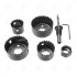 HOLE SAW SET 6PCS /32-54/ PREMIUM