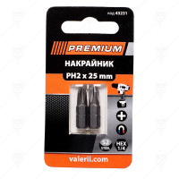НАКРАЙНИК PH1x25 мм 2 бр. PREMIUM НАКРАЙНИК PH1x25 мм 2 бр. PREMIUM