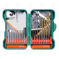 SET 16PC SCREWDRIVER AND BITS