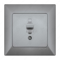 DATA SOCKET ALUMINIUM ANURA