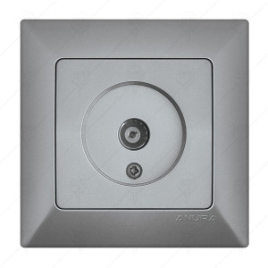 РОЗЕТКА ЗА КОАКСИАЛ ANURA АЛУМИНИЕВ ЦВЯТ РОЗЕТКА ЗА КОАКСИАЛ ANURA АЛУМИНИЕВ ЦВЯТ