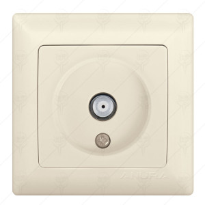 SAT TV ANTENNA SOCKET CREAM ANURA SAT TV ANTENNA SOCKET CREAM ANURA