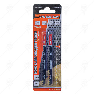НОЖ ЗА ЗЕГЕ ЗА ДЪРВО T244D 100мм 2БР PREMIUM НОЖ ЗА ЗЕГЕ ЗА ДЪРВО T244D 100мм 2БР PREMIUM