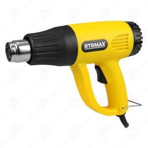 HOT AIR GUN 2000W 300°C - 600°C RTRMAX
 HOT AIR GUN 2000W 300°C - 600°C RTRMAX