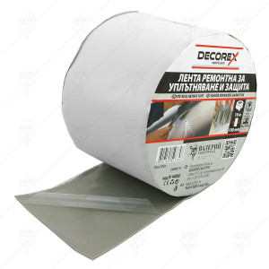 BANDĂ REPARAȚIE GARNIȚI RV ALBĂ 100 mm x 10 m DECOREX