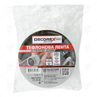 ЛЕНТА ТЕФЛ.19 мм x 15 м x 0.2 мм DECOREX HD ЛЕНТА ТЕФЛ.19 мм x 15 м x 0.2 мм DECOREX HD