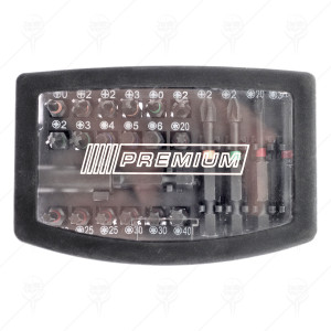 BITS SET 1/4 23PCS PREMIUM BITS SET 1/4 23PCS PREMIUM