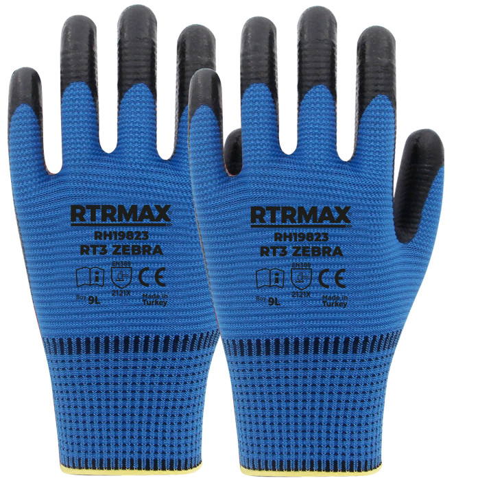 MĂNUȘI DE NITRIL ZEBRA RTRMAX MĂNUȘI DE NITRIL ZEBRA RTRMAX de la Valerii.com