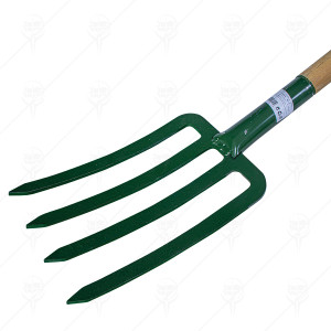 4 TINE SPADING FORK WITH DM HANDLE