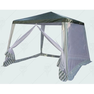 ШАТРА 3*3/2.4*2.4*2.4М PE 90GR С КОМАРНИЦИ HERLY