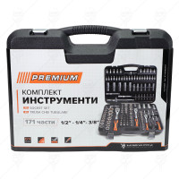 КОМПЛЕКТ ГЕДОРЕ 1/4"-3/8"-1/2" 171ч PREMIUM КОМПЛЕКТ ГЕДОРЕ 1/4"-3/8"-1/2" 171ч PREMIUM