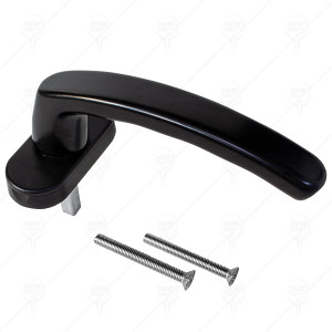 HANDLE FOR PVC WINDOWS BROWN ALUMINIUM