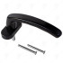 HANDLE FOR PVC WINDOWS BROWN ALUMINIUM