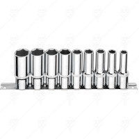 1/2 DRIVE BIHEXAGON SOCKET 9PCS CF