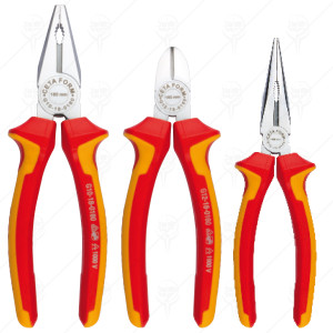 3 PIECE INSULATED PLIER SET CF