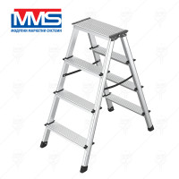 СТЪЛБА АЛУМ.ДВУСТР. 2X4 MMS/2.44 м/150 кг EN131 СТЪЛБА АЛУМ.ДВУСТР. 2X4 MMS/2.44 м/150 кг EN131