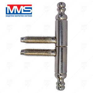 HINGE ANUBA DECOR Ø14/90 mm NICKEL PLATED HINGE ANUBA DECOR Ø14/90 mm NICKEL PLATED