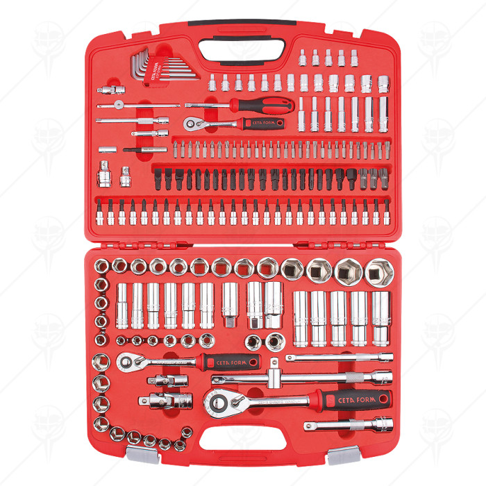 GEDORE SET 1/2,1/4 AND 3/8 180 PIECES CETA-FORM