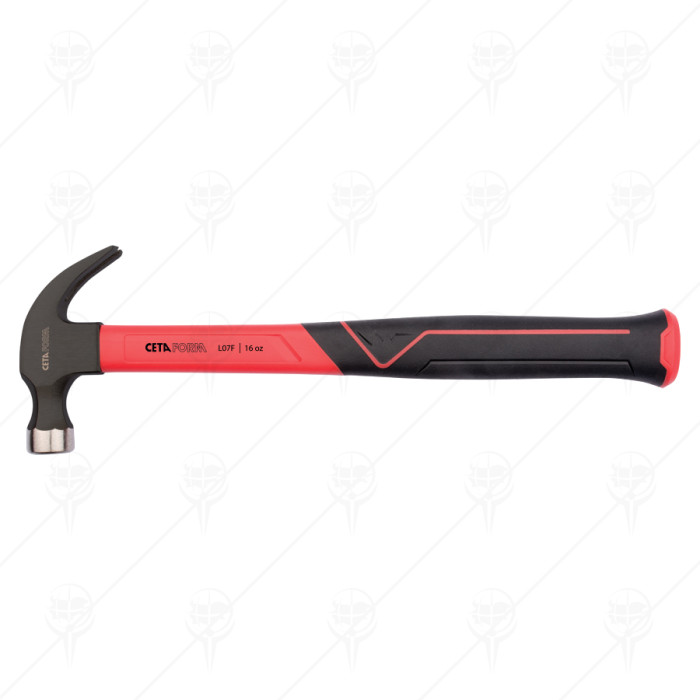HAMMER WITH FIB. HANDLE 450 GR. CF