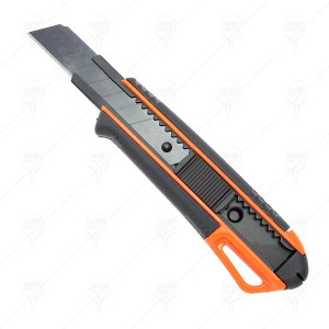 НОЖ МАКЕТЕН ПЛАСТМАСА И ГУМА 18ММ PREMIUM НОЖ МАКЕТЕН ПЛАСТМАСА И ГУМА 18ММ PREMIUM