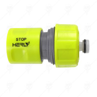 HOSE CONNECTOR WITH STOP 3/4"