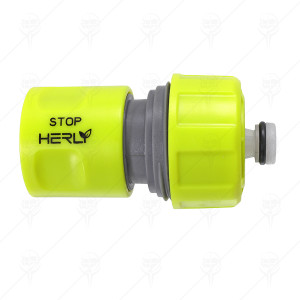 HOSE CONNECTOR WITH STOP 3/4"