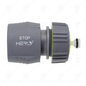 HOSE CONNECTOR WITH STOP 1/2" TPR
