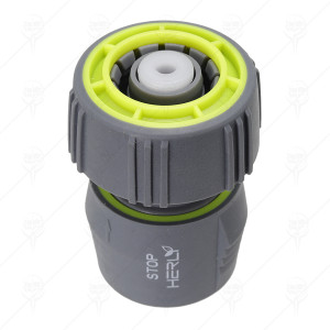HOSE CONNECTOR WITH STOP 3/4" TPR