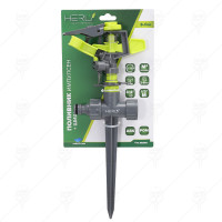 PLASTIC IMPACT SPRINKLER WITH PLASTIC SPIKE