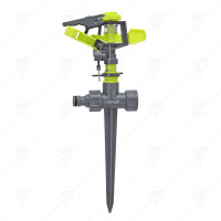 PLASTIC IMPACT SPRINKLER WITH PLASTIC SPIKE
