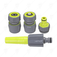SPRAY SET TPR-SPRAY NOZZLE  1/2" HOSE CONNECTOR  1/2" HOSE CONNECTOR WITH STOP  1/2-3/4" TAP ADAPTER