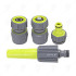 SPRAY SET TPR-SPRAY NOZZLE  1/2" HOSE CONNECTOR  1/2" HOSE CONNECTOR WITH STOP  1/2-3/4" TAP ADAPTER