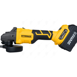 CORDLESS ANGLE GRINDER 20V 4Ah S-LION 2 BAT. B4 RTRMAX RTS5050 CORDLESS ANGLE GRINDER 20V 4Ah S-LION 2 BAT. B4 RTRMAX RTS5050