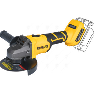CORDLESS ANGLE GRINDER 20V 4Ah S-LION 2 BAT. B4 RTRMAX RTS5050 CORDLESS ANGLE GRINDER 20V 4Ah S-LION 2 BAT. B4 RTRMAX RTS5050