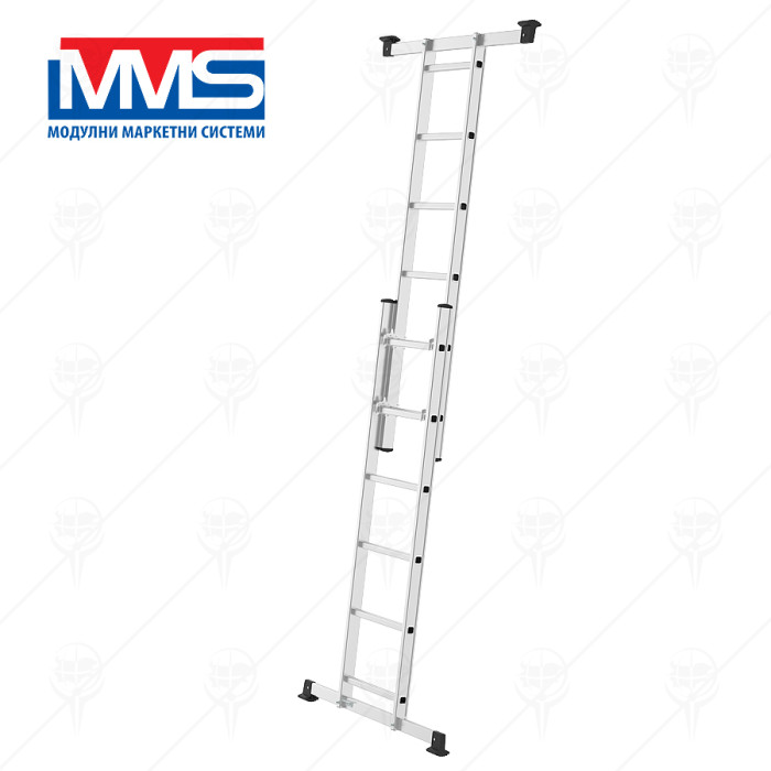 СТЪЛБА АЛУМ.СКЕЛЕ 2X6 MMS /2.8M /150 кг EN131 СТЪЛБА АЛУМ.СКЕЛЕ 2X6 MMS /2.8M /150 кг EN131