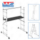 СТЪЛБА АЛУМ.СКЕЛЕ 2X6 MMS /2.8M /150 кг EN131 СТЪЛБА АЛУМ.СКЕЛЕ 2X6 MMS /2.8M /150 кг EN131