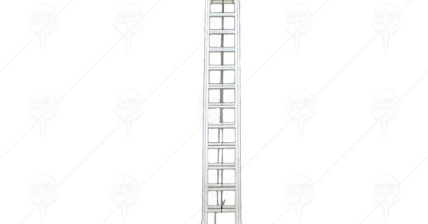 Double Rope Ladder DOUBLE EXTENSION LADDER ROPE OPERATED 37-19 5.6М ALPOS
