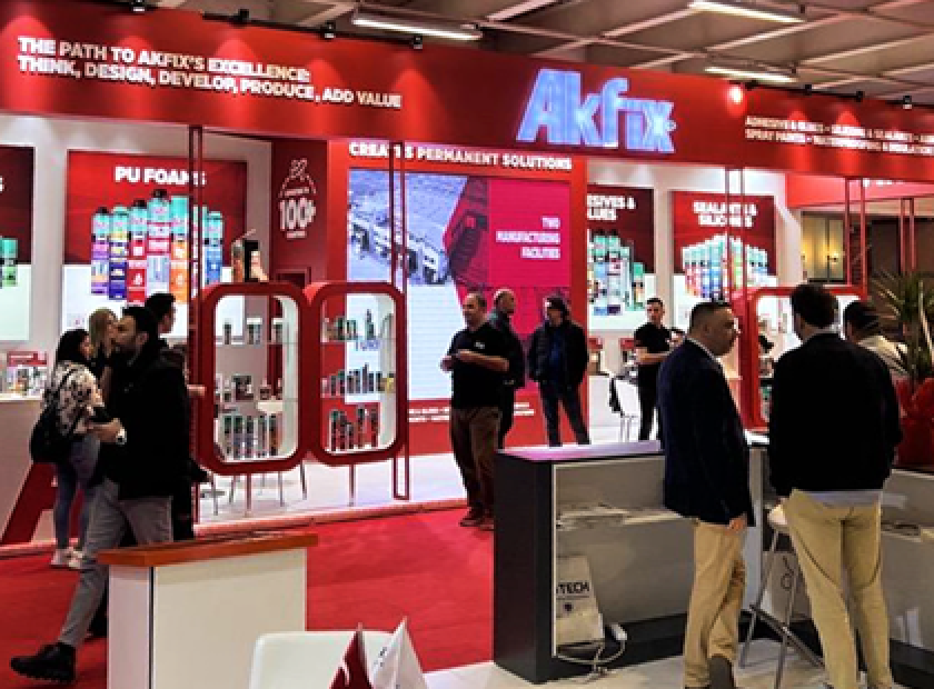 Akfix взе участие в най-високо оцененото изложение за интериор и ...