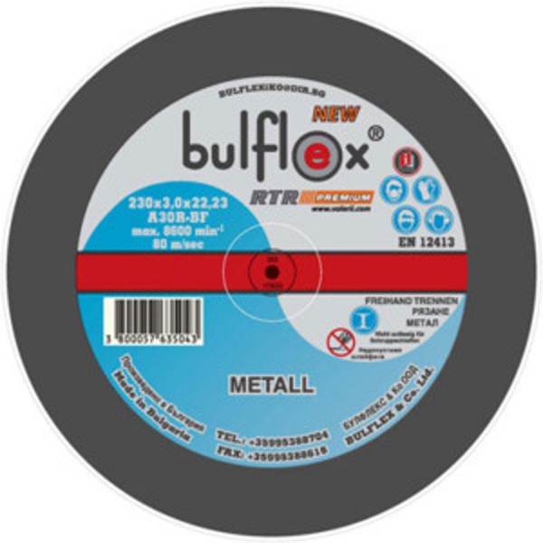 METAL/INOX CUTTING DISCS